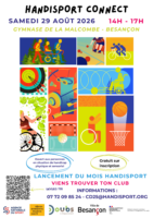HANDISPORT CONNECT – 29 Août 2026 – Besançon